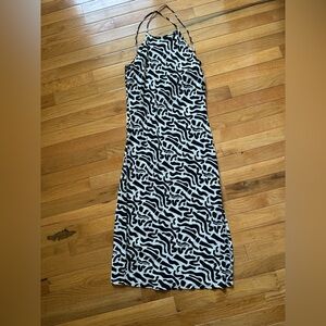 Spell & The Gypsy “Land of the Free” Black & White Print Slip Dress - Size M
